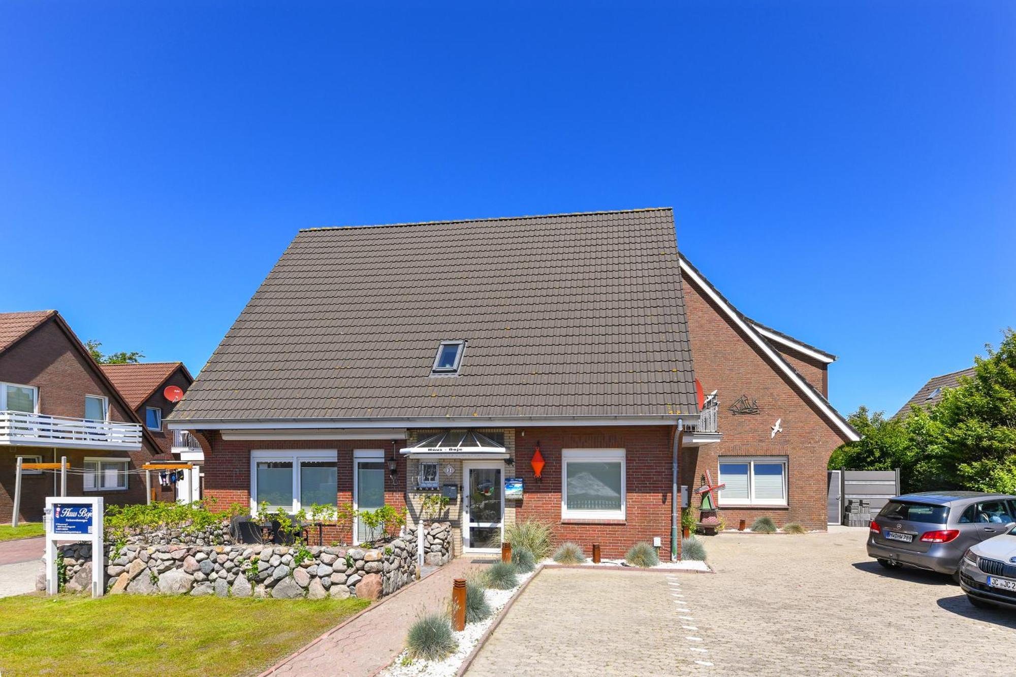 Ferienwohnung Haus Boje "Strandlaeufer" นอยฮาร์ลิงเงอซีล ภายนอก รูปภาพ